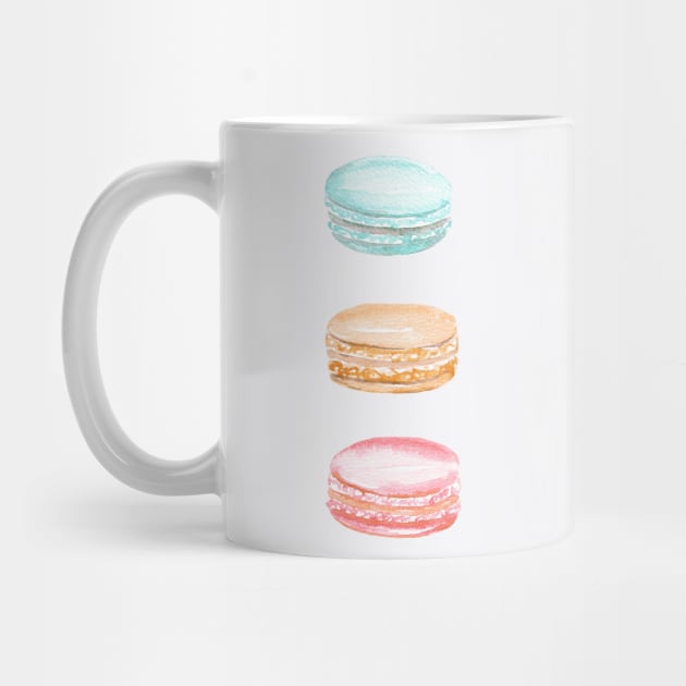 Colorful Macaroons Macarons by NatureGlow